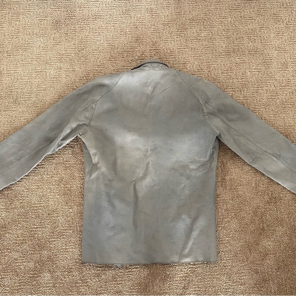 Made in Japan genuine leather shirt jacket - Picture 6 of 10